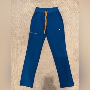Figs Women's XS Deep Reef Yola Skinny scrub pants